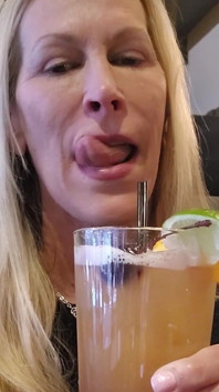 Enjoying Coctail