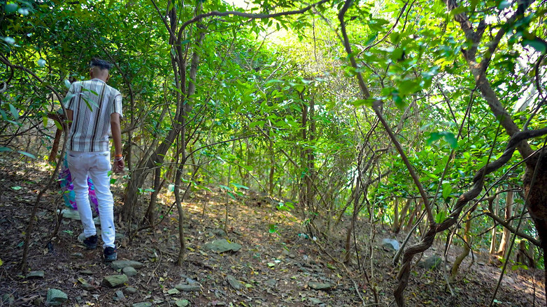 Babt Tina: Займався хардкорним сексом з подругою друга в лісі