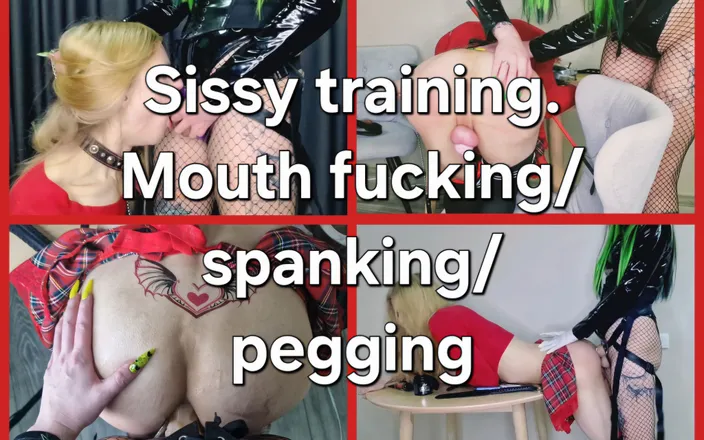 Dominatrix Nika: My Sissy Blaire_18 Great Mouth Fucking, Deep Throat, Anal Pegging...