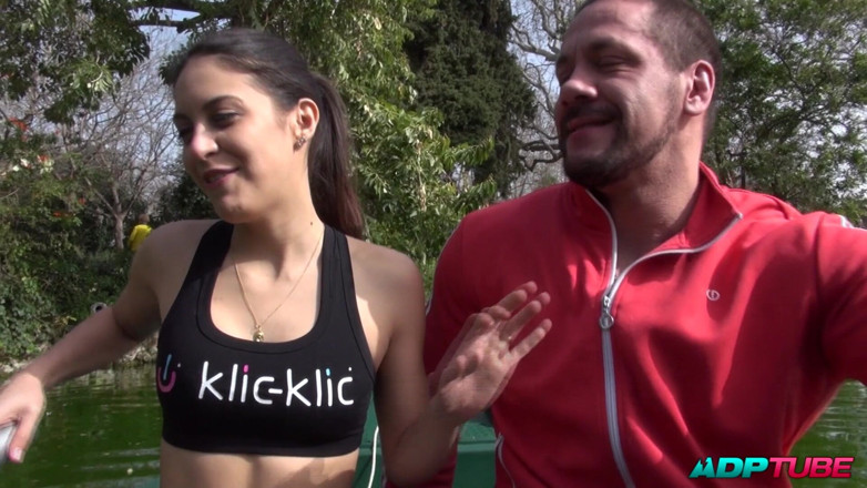ADP Tube: Carolina Abril Fucks Her Teacher Rob Diesel in the Park...