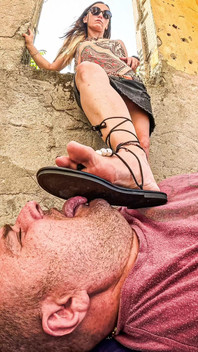 Soles and Submission in Gladiator Sandals