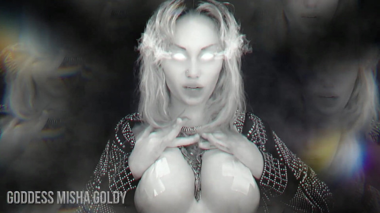 Goddess Misha Goldy: Vou drenar completamente sua vitalidade! Goze e me alimente!