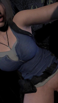 Futând-o pe Jill Valentine în picioare - Parodie porno de la Resident Evil