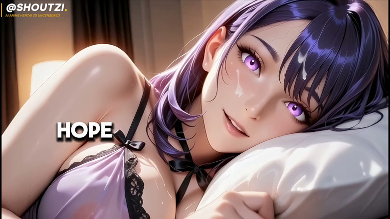 Shoutzi Anime Hentai3D Uncensored: Luna the Sheer Blue Lingerie Slut, New Harem Girl, Bedroom...