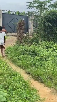 Naughty African Teen Showcasing Their Asses in Broad Daylight