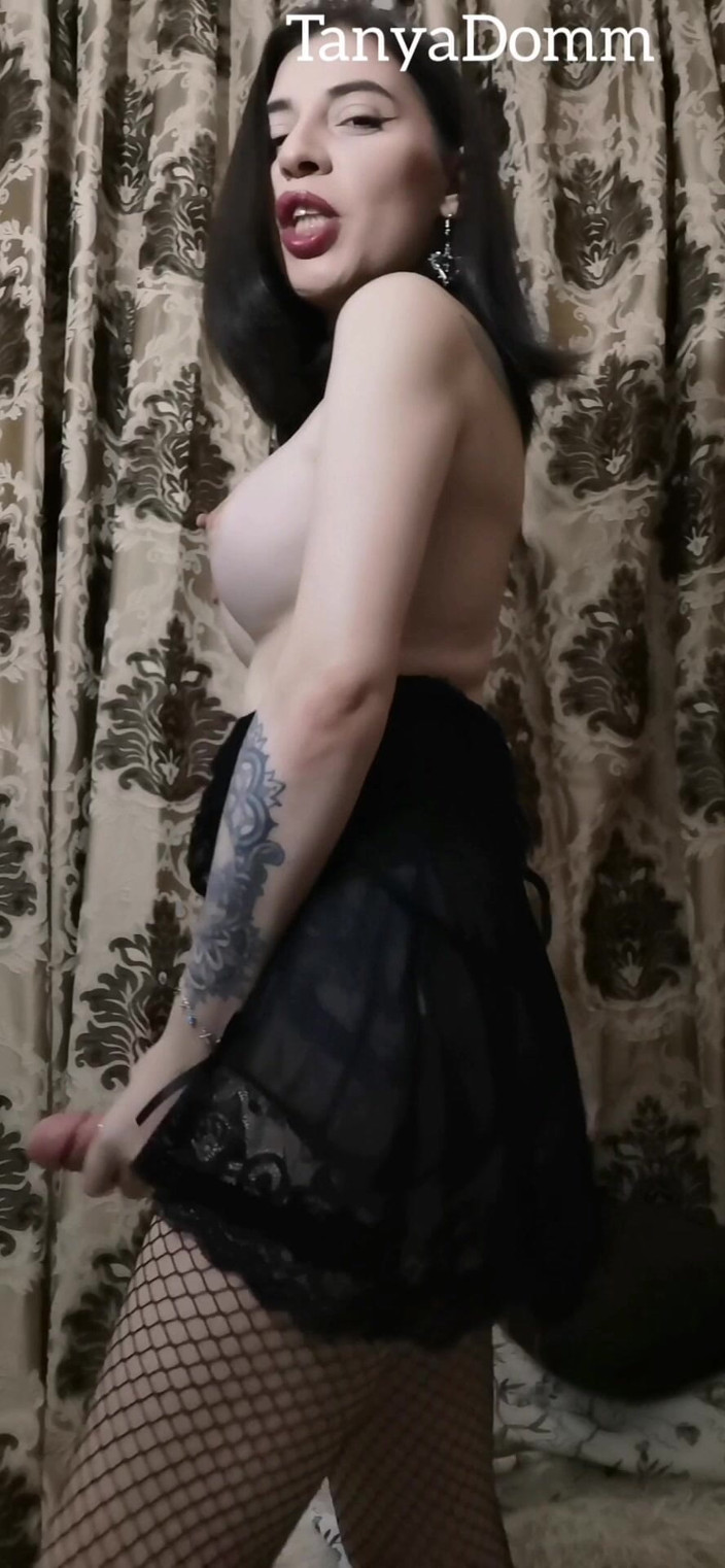 TanyaDomm: Get on Your Knees, I Wanna Push My Cock Down...