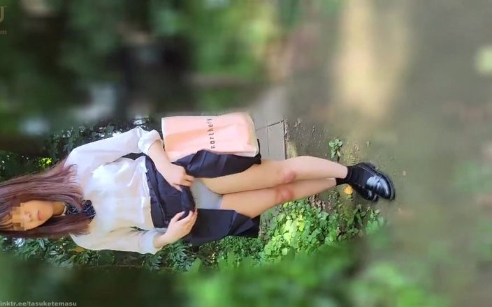 Japonica study book: Figa senza censure, mutandine Mostrate nel parco... Creampie nella vagina...