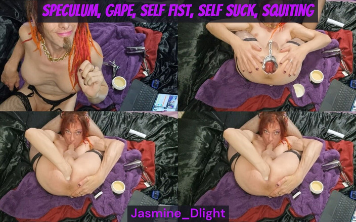 Jasmine Dlight - UK's most extreme anal porn star: Speculum, Gape, Self Fist, Sání, Stříkající extrémní anální děvka - Jasmine_dlight