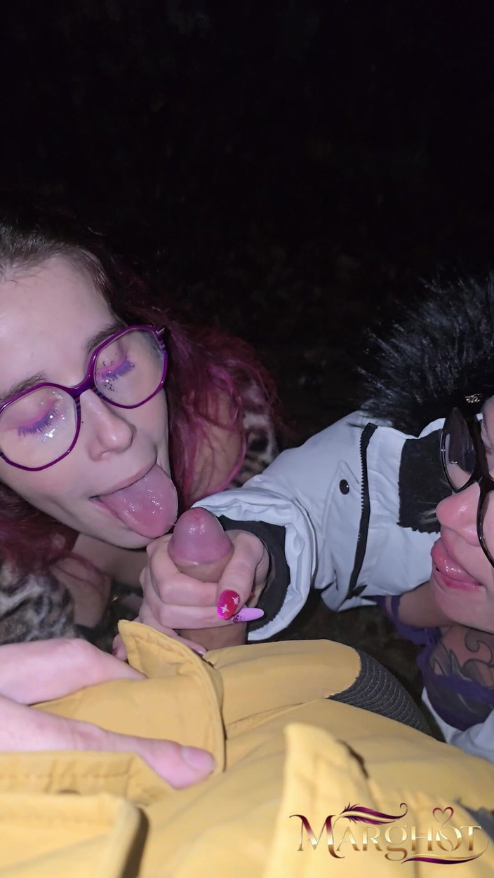 Sexymarghot: エキシブ・アンシーとマグダレーナ・メデューサ:彼氏を一緒に吸い、彼のジュースをどこへでも持っていく