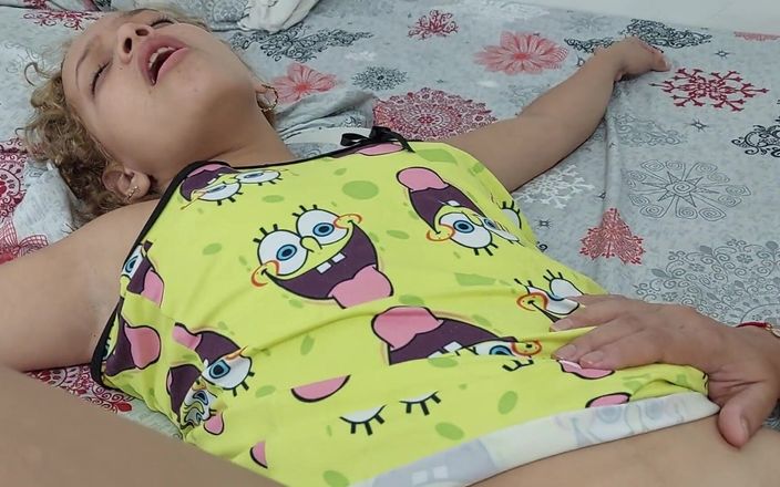 BiancaPalmas: Samara spompina e masturba la deliziosa figa della sua sorellastra