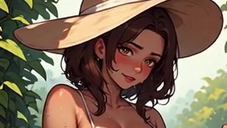 Aiwaifuloops: Waifu Garden Lady POV Full Vid - trosor undan penetration &amp; bänk...