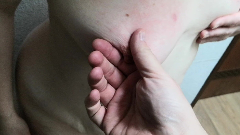 Bouncy Tits Action: Slap my tits rough and pull my nipples