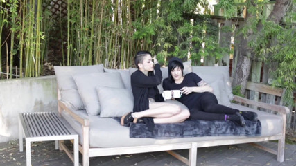Lezdom Austria: Tattoo beauties have lesbo sex