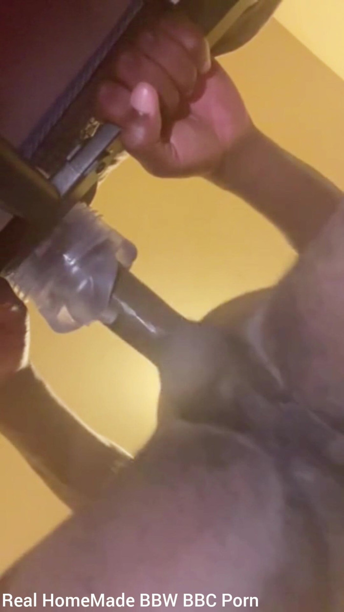 Big Black Cocks Cumming: Penggerudian homealone saya dipasang stroker memancut dengan begitu keras