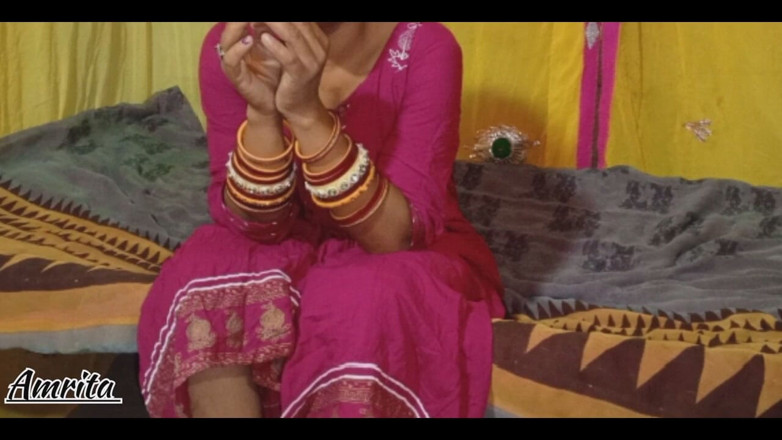 Amrita: Indian sexy desi vitreg frate vitreg în drept și sora vitregă în drept...