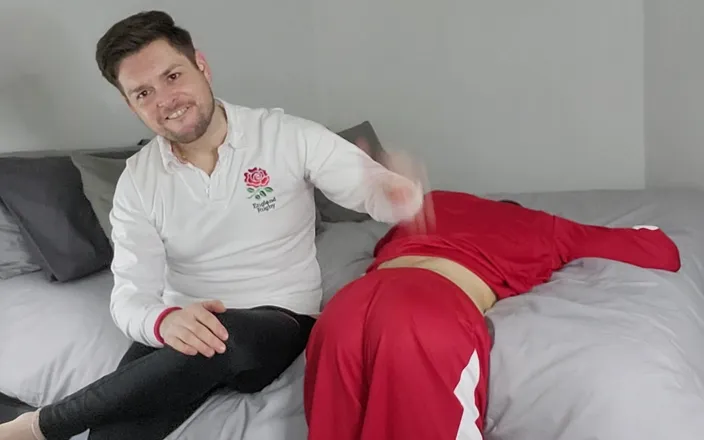 Twotwinkhusbands: Its Here Lads! Rowan Receives a Long Hard Spanking by...