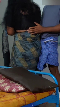A Stepmother Wearing a Saree She Was Hide Watching Me Masturbating While Watching Porn Video