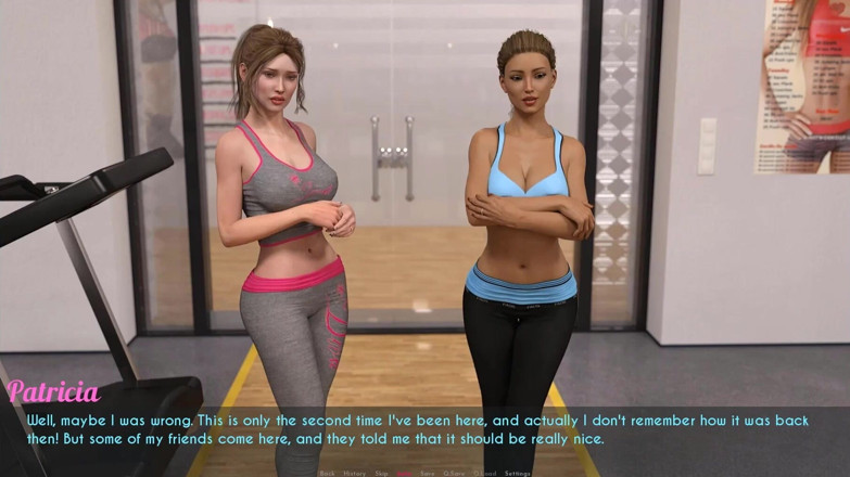Visual Novels: A wife and stepmother part 50 - MILFs work out in the...