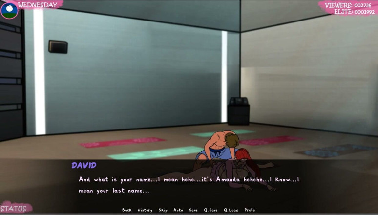 XXX Games Bunk: Sexy Workout in Gym Topless and Revealing Clothes