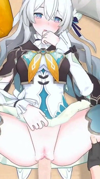 Honkai star rail - seks hot kunang-kunang x caelus yang penuh gairah - animasi hentai 3d