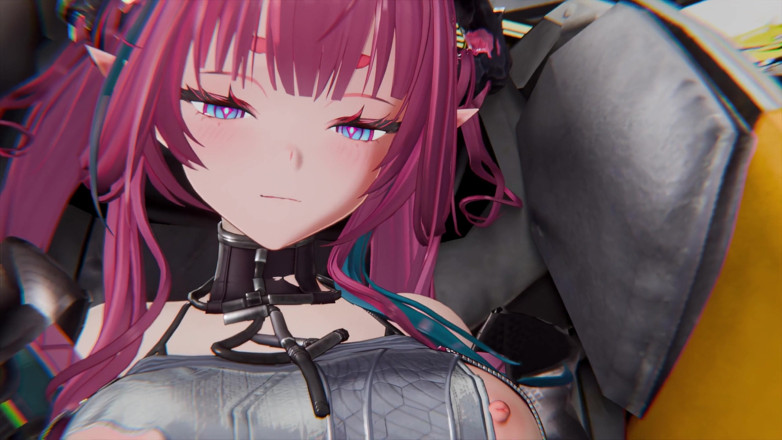 NSFWOtaku: Arknights Endfield - masturbasi sange yvonne - animasi hentai 3d