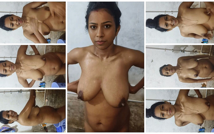 Queen7895: Baden im Badezimmer mit nackter sexy körper