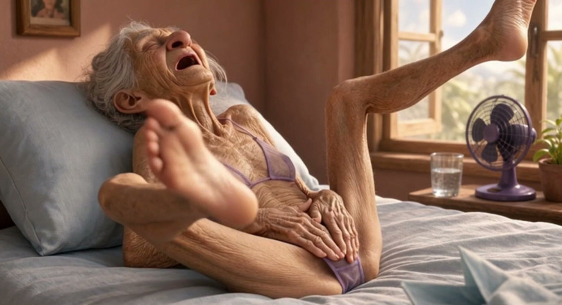YOUR BEST FANTASY: 90 Year Old Mature Woman Has Multiple Orgasms in Bed...