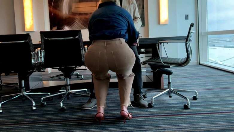 Flight Attendant Fiona: Fa Fiona Meets Passenger in His Boardroom