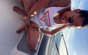 Dancin Magica: Latina Wife on the Boat Takes Out Her Tits and...