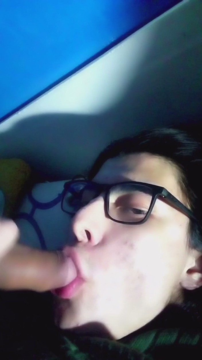 Celi Red: Selfsuck and Cum Twice in Mouth