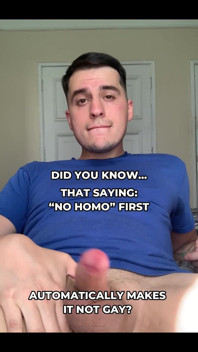 No Homo