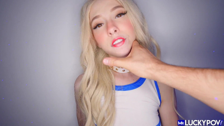 Mr.Lucky POV: Tiny flexible blonde Kenzie Reeves stretched wide open