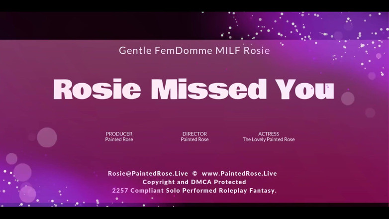 PaintedRose: Mancavate a rosie