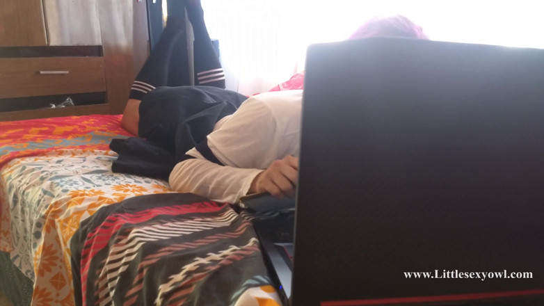 Littlesexyowl: my stepfather won't let me do my homework, he always...