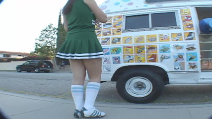 Content Candy: Hot teen cheerleader get fucked in ice cream truck
