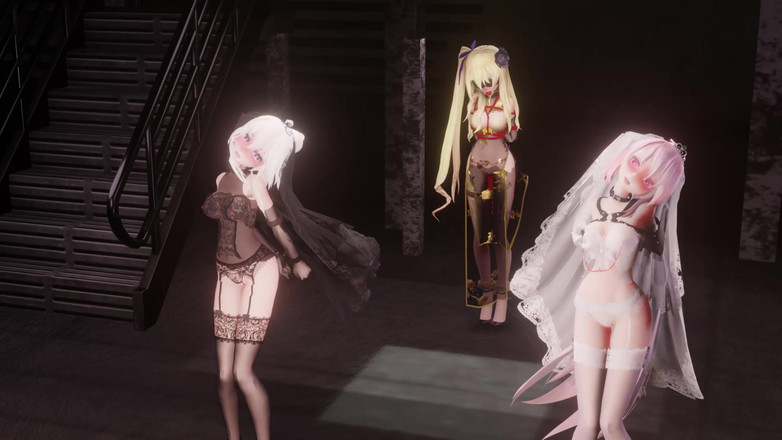 MikuMotion: カップル;エロティックウェディングフォトグラフィー;訓練