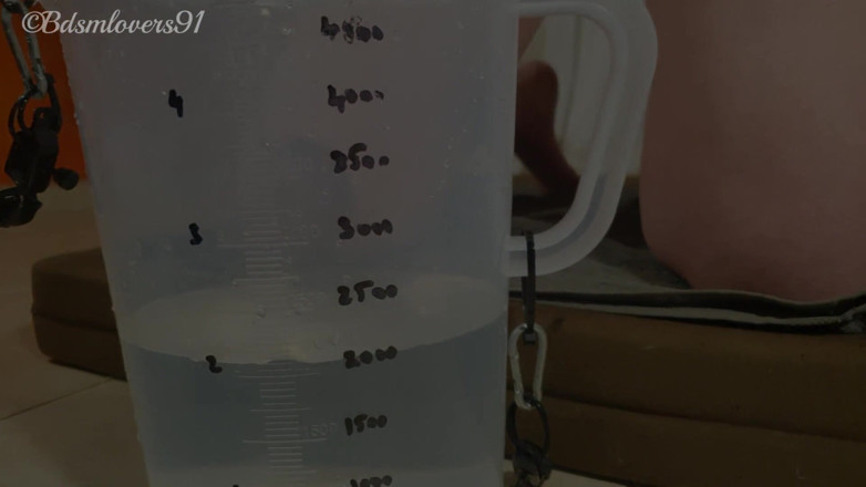 Bdsmlovers91: Челенж с водным ведро - сумасшедший оргазм с вытягиванием сосков - цветная версия