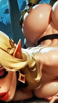 Misi diplomasi elf queen berakhir dengan gangbang orc besar-besaran (4k ai generated)