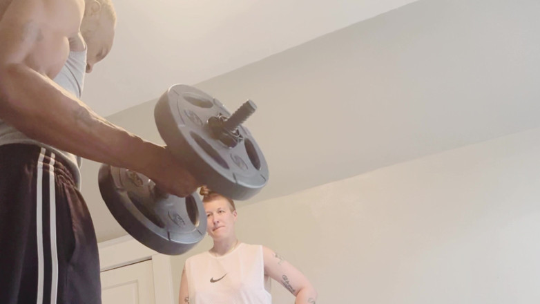 Thekookiejar: Tomboy neukt haar trainer na de sportschool