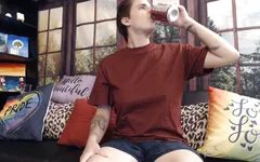 Sick on soda burps