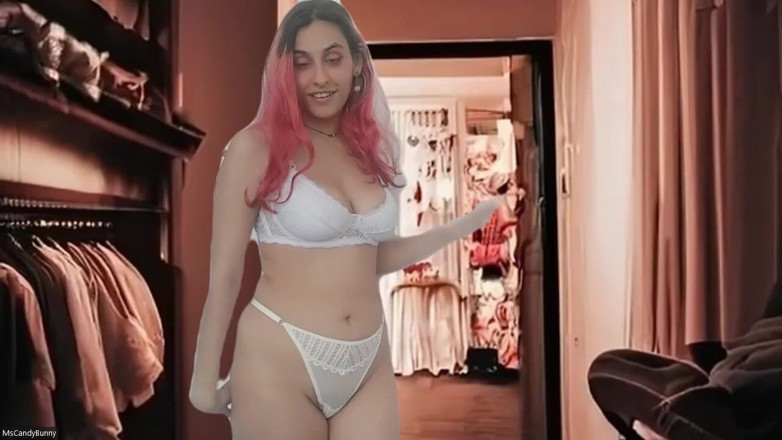 Ms Candy Bunny: Umkleidekabine fickt einen fremden pOV rp