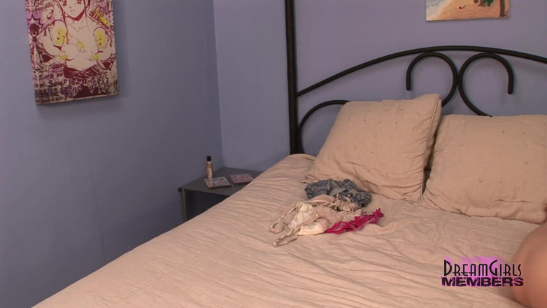 Dream Girls: Petite freak has massive loud &amp; wet orgasms
