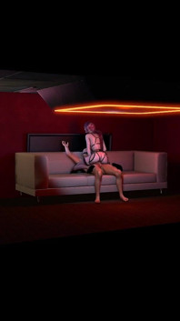 3D roztomilá asijská MILFka se cítí tak nadrženě podvádění s velkým čůrákem