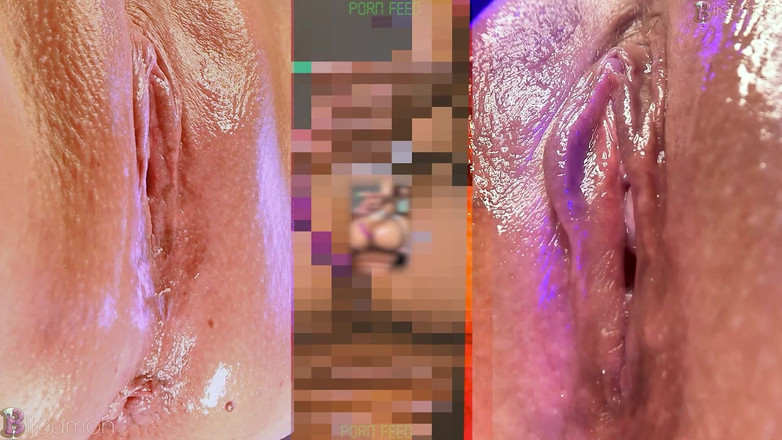 Bijoumon: Sfogliando porno fino a quando non gocciola