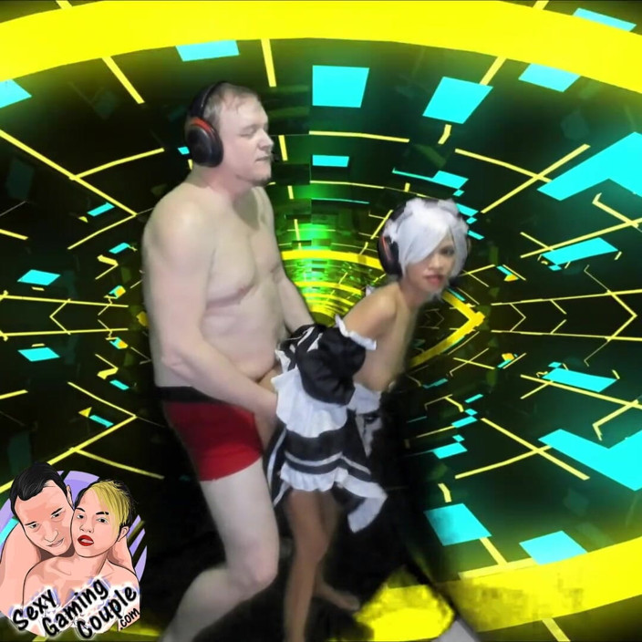 SexyGamingCouple: Genshin cosplay kızı sikiyor