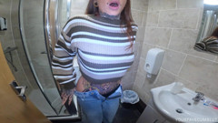 Yourfavecumslut: Czysta desperacja siusiu w hotelu!