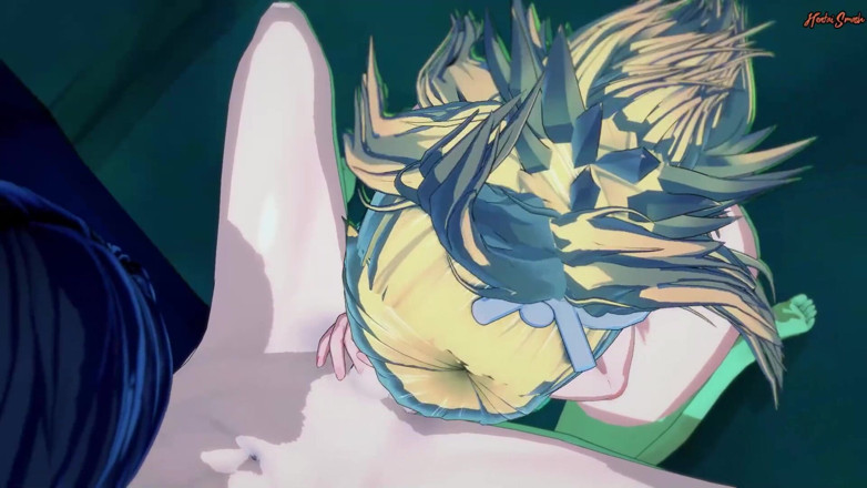 Hentai Smash: Kohaku hace una gran mamada antes de dejar que se...
