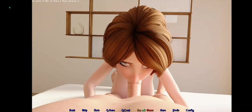 The anime king: Rött huvud och brunett anal