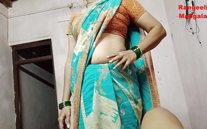 Rangeeli_Mangala: घर पर भारतीय आंटी और सौतेली चुदाई सेक्स