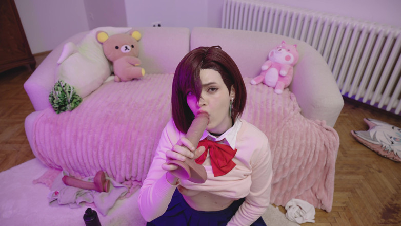 AmberKawaii: 대물 자지에게 따먹히는 Dandadan Momo Ayase